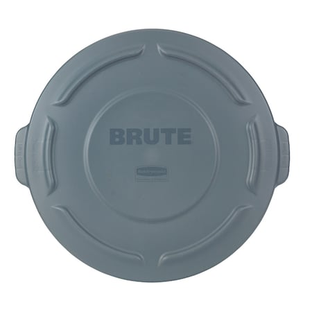 Rubbermaid Rubbermaid Brute Plastic 20 gal Garbage Can Lid 261960GRAY